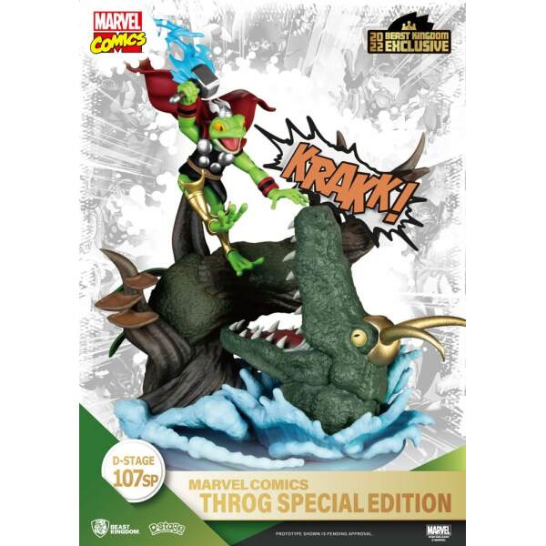 Diorama PVC D-Stage Throg  Marvel Comics 17 cm Beast Kingdom Toys - Collector4u.com