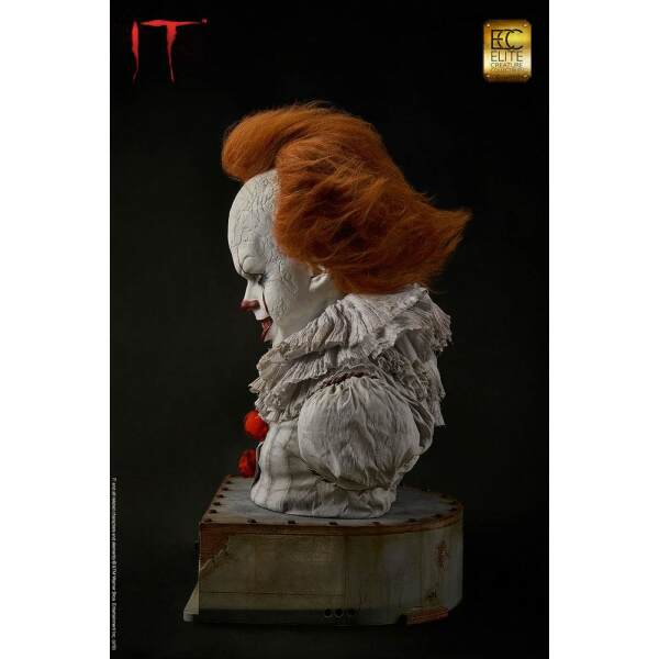 Busto tamaño real Pennywise Stephen King’s It 71 cm - Collector4u.com