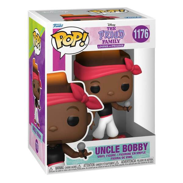 Funko Uncle Bobby The Proud Family: Louder and Prouder POP! Disney Vinyl Figura 9 cm - Collector4u.com