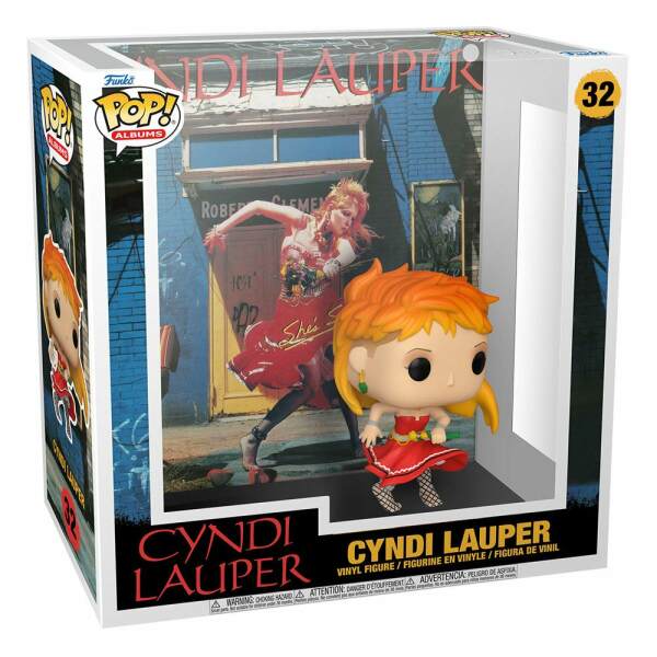 Funko Cyndi Lauper POP! Albums Vinyl Figura She’s So Unusual 9 cm - Collector4u.com