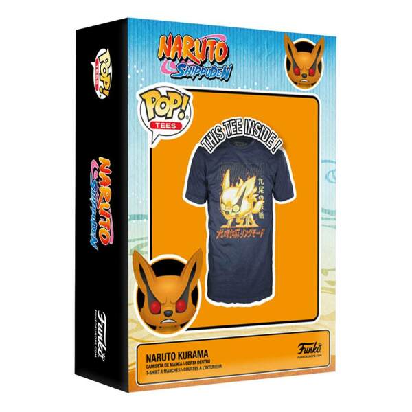 Camiseta Kurama talla L Naruto Boxed Tee - Collector4u.com