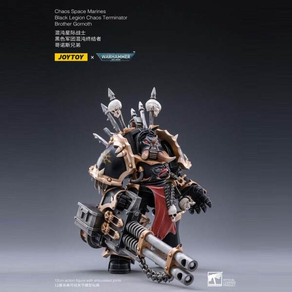 Figura Black Legion Brother Gornoth Warhammer 40k 1/18 17 cm - Collector4u.com