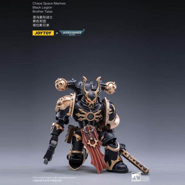 Figura Black Legion Brother Talas Warhammer 40k 1/18 14 cm - Collector4u.com