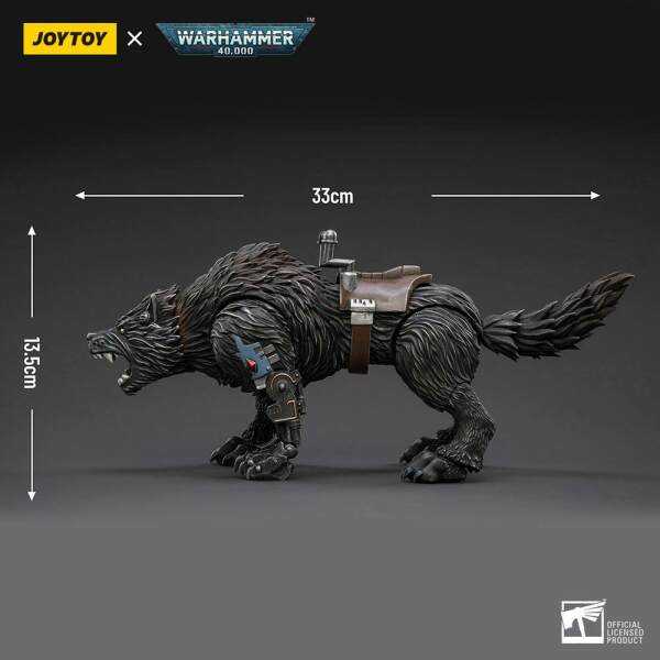 Figura Space Wolves Thunderwolf Cavalry Frode Warhammer 40k 1/18 - Collector4u.com