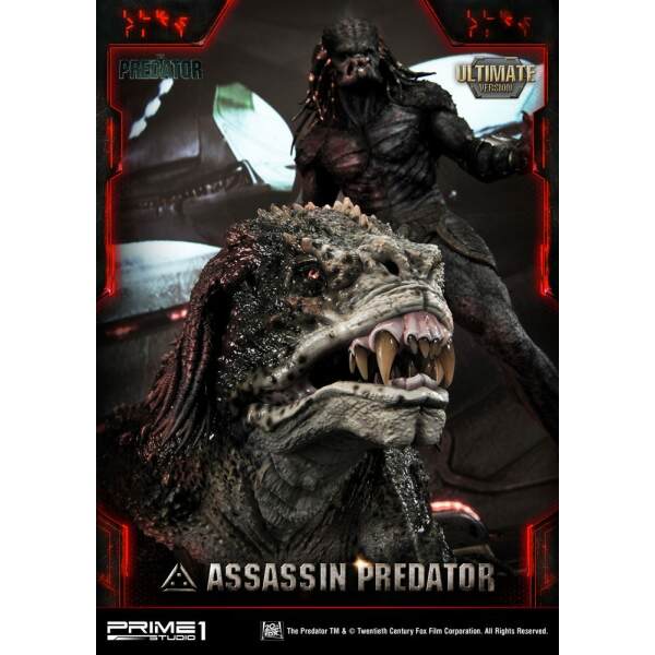 Estatua Assassin Predator Ultimate Version El Depredador 1/4 93 cm - Collector4u.com