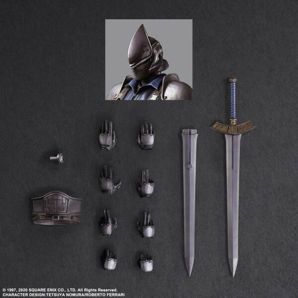 Figura & Vehículo Roche & Bike Final Fantasy VII Remake Play Arts Kai - Collector4u.com