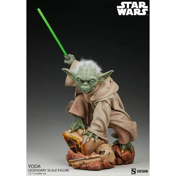 Estatua Legendary Scale 1/2 Yoda Star Wars 51 cm - Collector4u.com