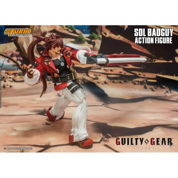 Figura Sol Badguy Guilty Gear 1/12 18 cm - Collector4u.com
