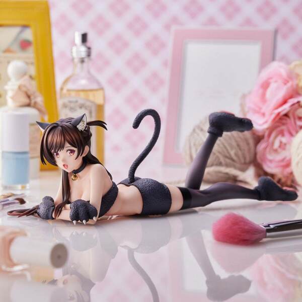 Estatua Chizuru Mizuhara Cat Cosplay Rent a Girlfriend PVC 1/7 Ver. 9 cm - Collector4u.com