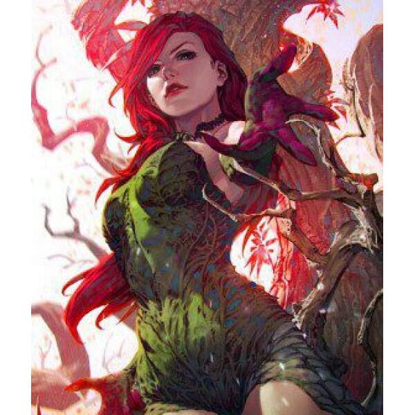 Litografía Poison Ivy DC Comics 46 x 61 cm - Collector4u.com