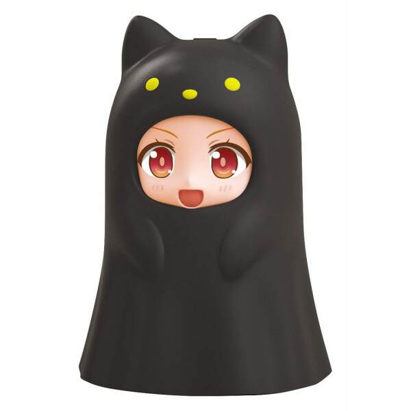 Accesorios Para Las Figuras Nendoroid Kigurumi Nendoroid More Face Parts Case Ghost Cat Black 10 Cm