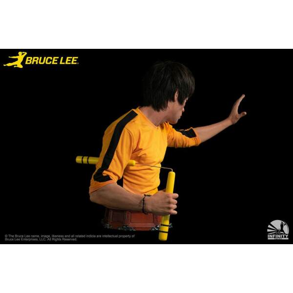 Busto tamaño real Bruce Lee Game of Death 75 cm - Collector4u.com