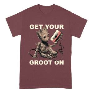 Camiseta Guardians Of The Galaxy Vol. 2 Get Your Groot On Marvel talla L - Collector4u.com