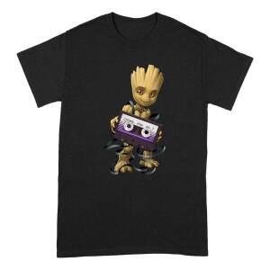 Camiseta I Am Groot – Groot Cosmic Tape Marvel talla L - Collector4u.com