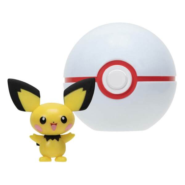 Clip’n’Go Poké Balls Wave 12 Pichu & Honor Ball Pokémon - Collector4u.com