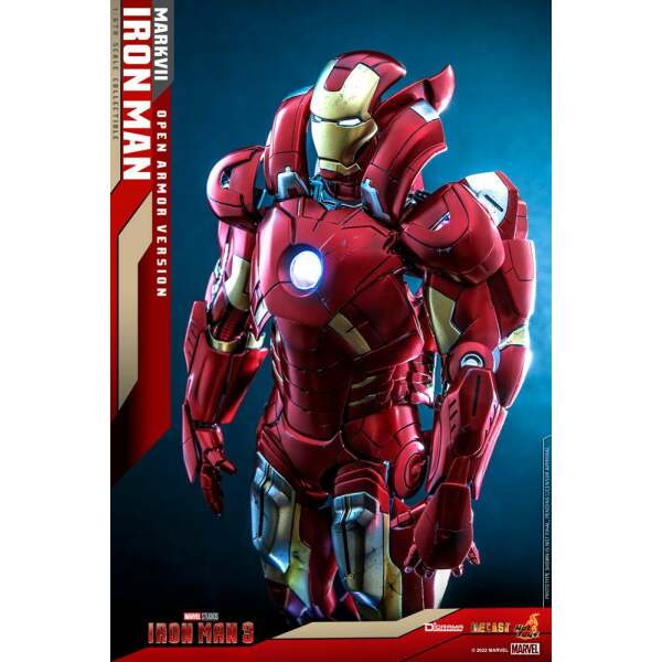 Diorama Iron Man Mark VII Open Armor Version Iron Man 3 1/6 32 cm