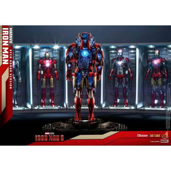 Diorama Iron Man Mark VII Open Armor Version Iron Man 3 1/6 32 cm