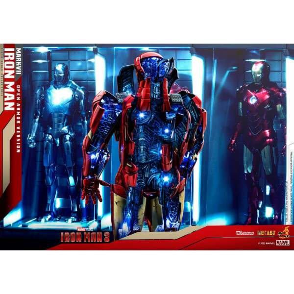 Diorama Iron Man Mark VII Open Armor Version Iron Man 3 1/6 32 cm
