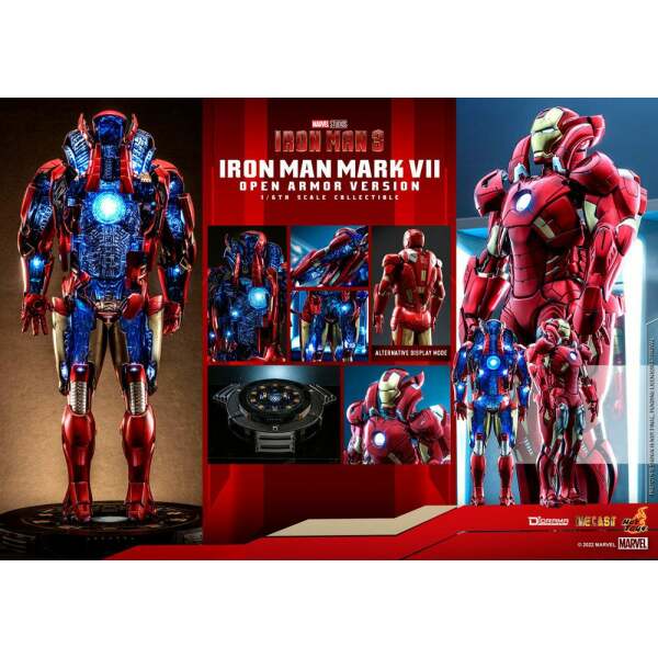 Diorama Iron Man Mark VII Open Armor Version Iron Man 3 1/6 32 cm