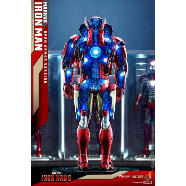 Diorama Iron Man Mark VII Open Armor Version Iron Man 3 1/6 32 cm