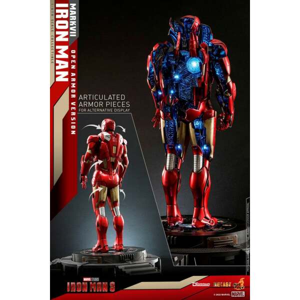 Diorama Iron Man Mark VII Open Armor Version Iron Man 3 1/6 32 cm