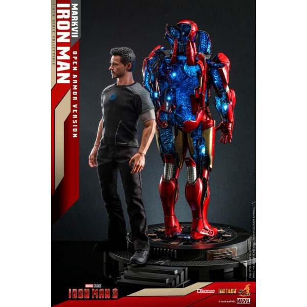 Diorama Iron Man Mark VII Open Armor Version Iron Man 3 1/6 32 cm