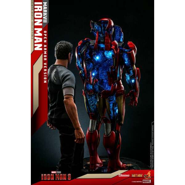 Diorama Iron Man Mark VII Open Armor Version Iron Man 3 1/6 32 cm