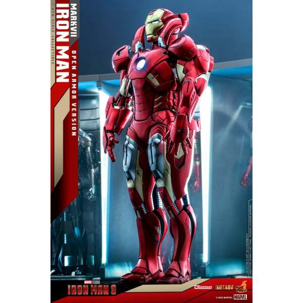 Diorama Iron Man Mark VII Open Armor Version Iron Man 3 1/6 32 cm