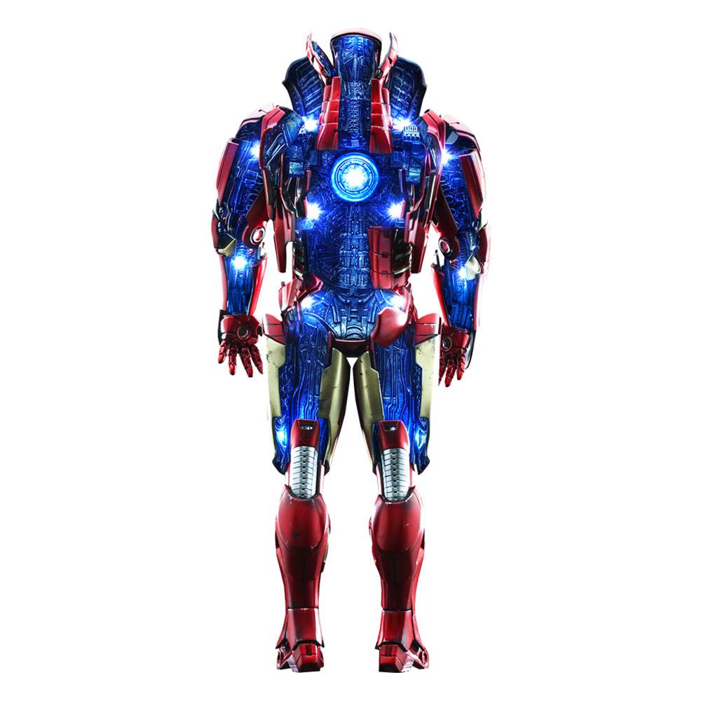 Diorama Iron Man Mark Vii Open Armor Version Iron Man 3 1 6 32 Cm