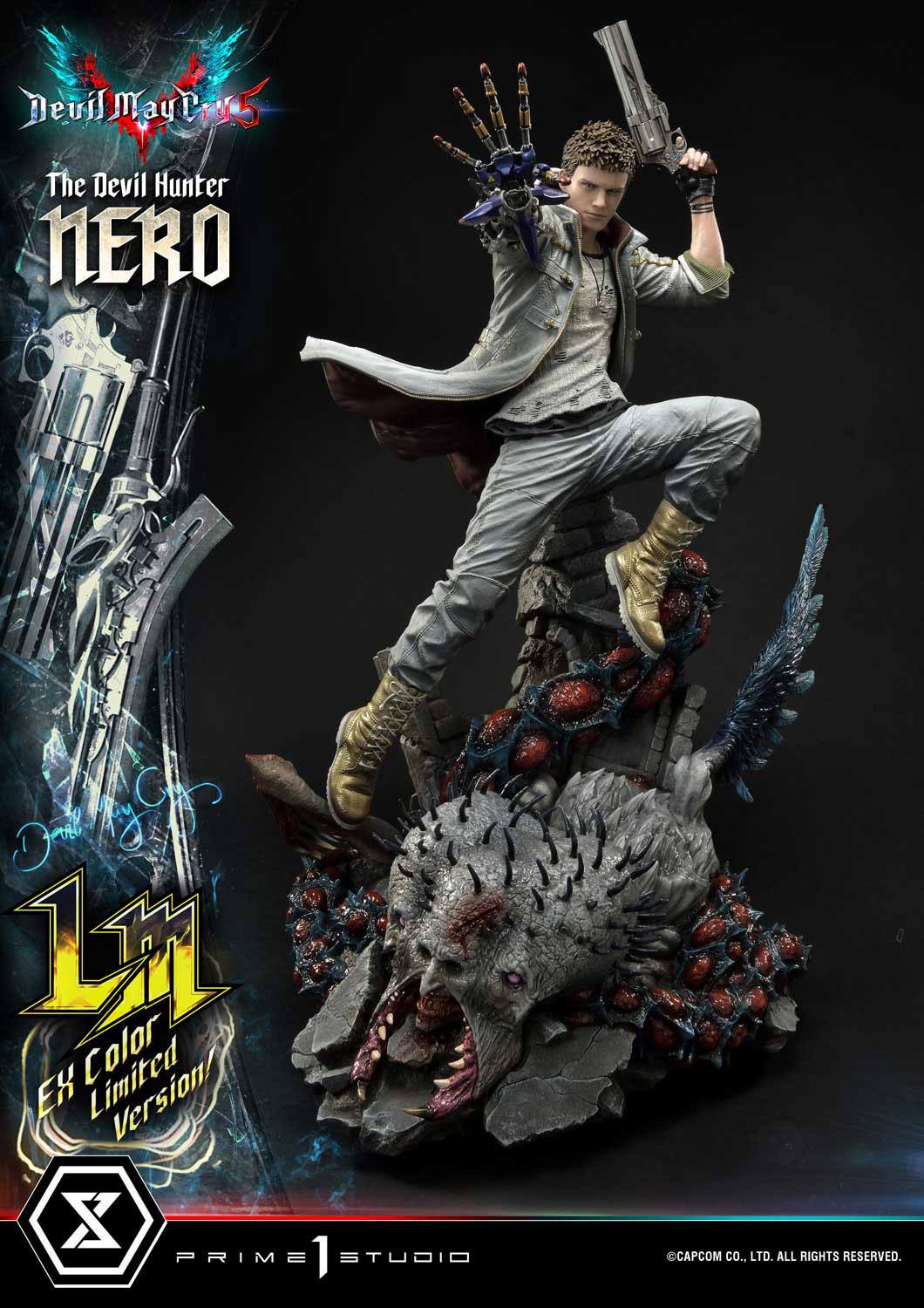 Estatua 1 4 Nero Devil May Cry 5 Exclusive Version 77 Cm