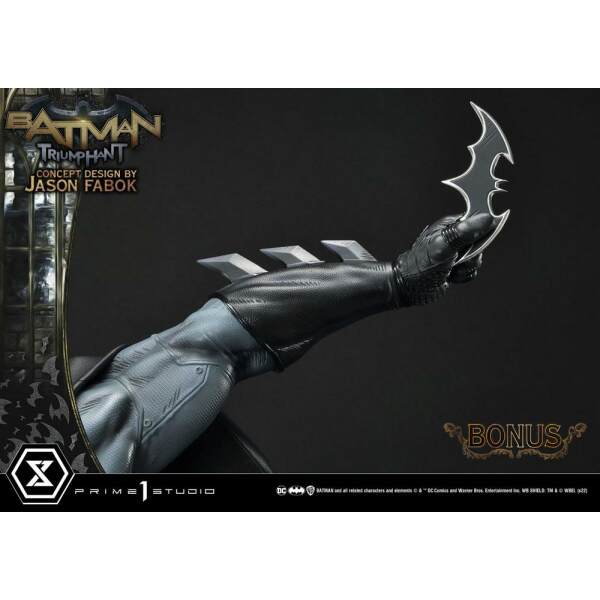 Estatua Batman Triumphant Concept Design By Jason Fabok Bonus Version DC Comics Museum Masterline 1/3 119 cm - Collector4u.com
