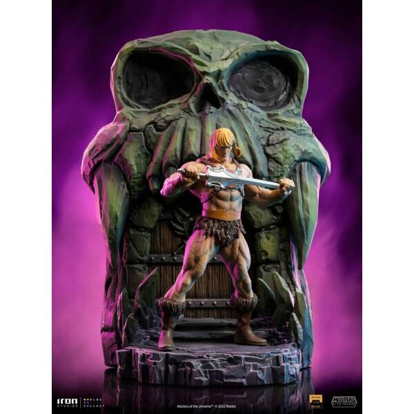 Estatua He Man Masters of the Universe Deluxe Art Scale 1/10 34 cm - Collector4u.com