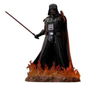 Estatua Premier Collection 1 7 Darth Vader Star Wars Obi Wan Kenobi 28 Cm