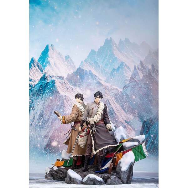 Estatuas Wu Xie & Zhang Qiling Floating Life in Tibet Time Raiders Ver. Special Set PVC 1/7 28 cm