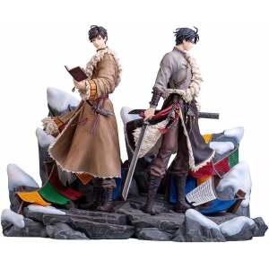 Estatuas Wu Xie & Zhang Qiling Floating Life in Tibet Time Raiders Ver. Special Set PVC 1/7 28 cm