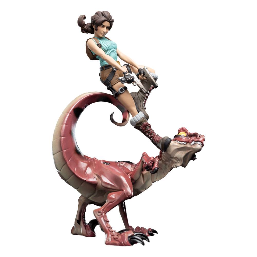 Figura Mini Epics Lara Croft Raptor Tomb Raider 24 Cm