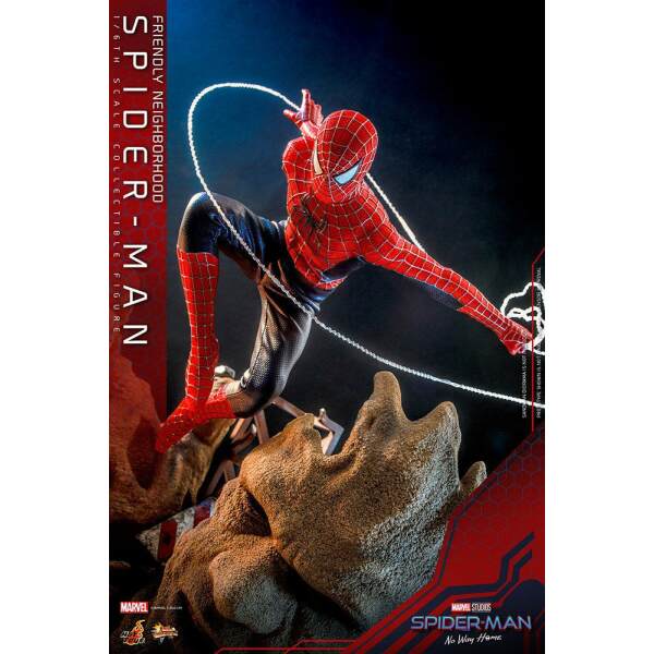 Figura Movie Masterpiece Spider-Man Spider-Man: No Way Home 1/6 Friendly Neighborhood 30 cm - Collector4u.com