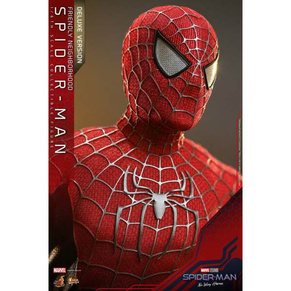 Figura Movie Masterpiece Spider-Man Spider-Man: No Way Home 1/6 Friendly Neighborhood (Deluxe Version) 30 cm - Collector4u.com
