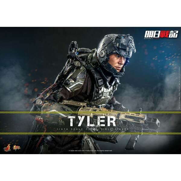 Figura Movie Masterpiece Tyler Warriors of Future 1/6 31 cm