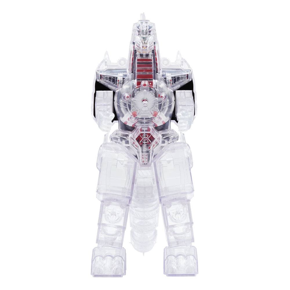 Figura Super Cyborg Dragonzord Mighty Morphin Power Rangers (Clear) 28 cm