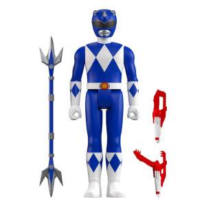 Figura Wave 3 Blue Ranger Mighty Morphin Power Rangers Reaction 10 Cm