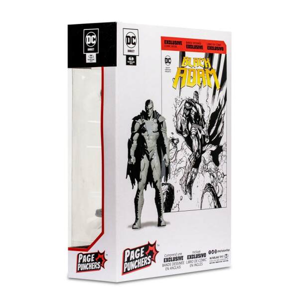 Figura y Cómic Black Adam Line Art Variant DC Direct Page Punchers 18 cm - Collector4u.com