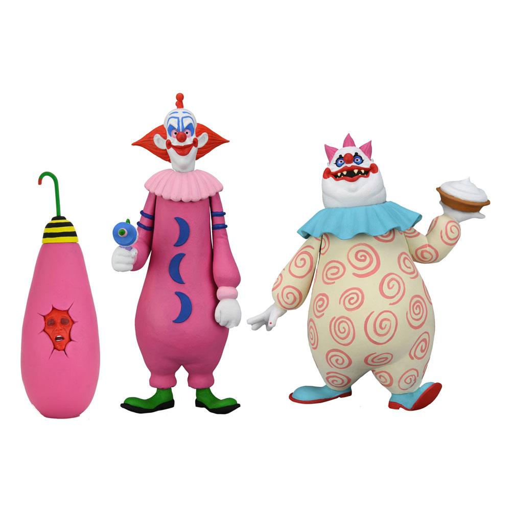 Figuras Toony Terrors Slim Chubby Killer Klowns From Outer Space Pack De 2 15 Cm