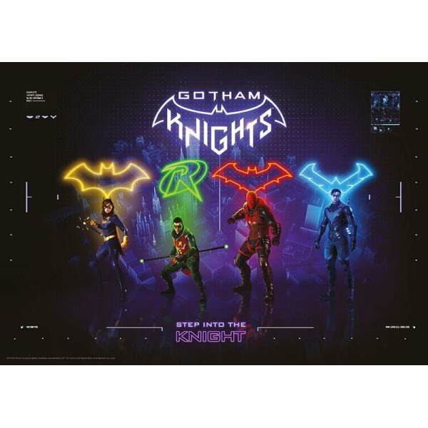 Litografia Gotham Knights Limited Edition Dc Comics 42 X 30 Cm