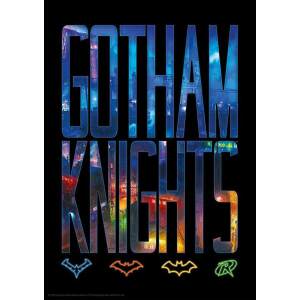 Litografia Gotham Knights Logo Limited Edition Dc Comics 42 X 30 Cm