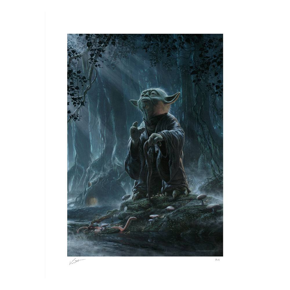 Litografia Yoda: Luminous Beings Star Wars 46 x 61 cm