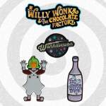 Pack de 3 Chapas Limited Edition Willy Wonka & la fábrica de chocolate - Collector4u.com