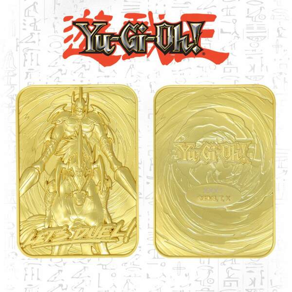 Réplica Card Gaia the Fierce Knight dorado Yu-Gi-Oh! - Collector4u.com