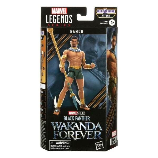 Figura Attuma BAF: Namor Black Panther: Wakanda Forever Marvel Legends Series 15 cm - Collector4u.com