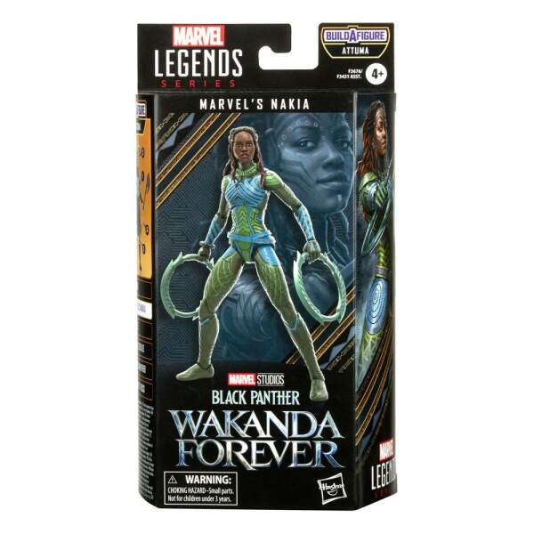 Figura Attuma BAF: Marvel’s Nakia Black Panther: Wakanda Forever Marvel Legends Series 15 cm - Collector4u.com